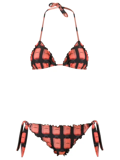 Amir Slama Bikini mit Rüschen