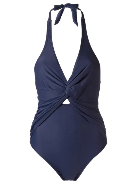 Amir Slama panelled swimsuit