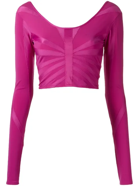 Amir Slama cropped bikini top