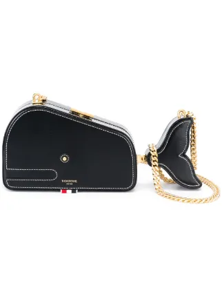 Thom Browne Chain Strap Whale Bag Farfetch Thom Browne Chain Strap Whale Bag