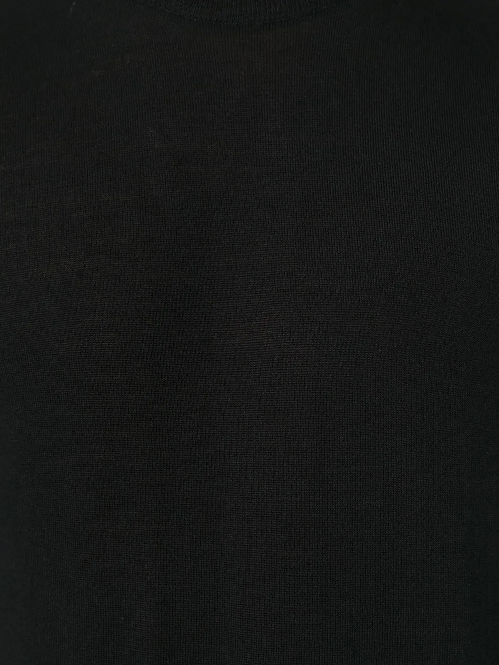 Paolo Pecora fine knit jumper Zwart