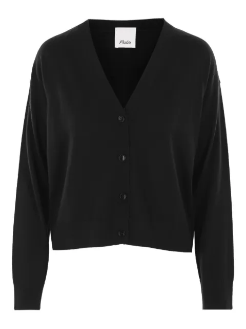 Allude virgin wool cardi-coat