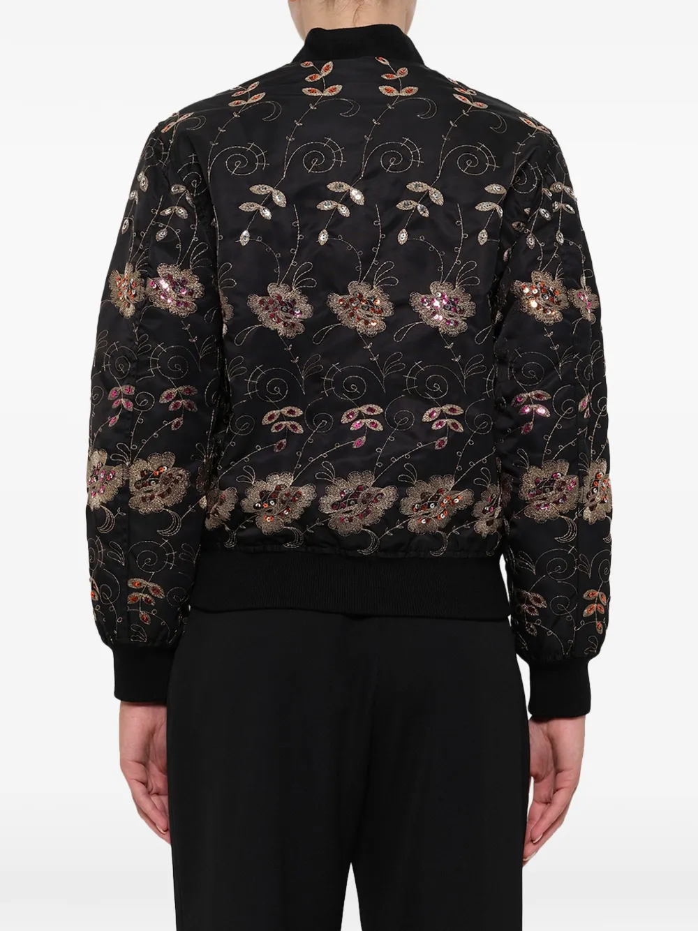 Givenchy Bomberjack met pailletten Zwart