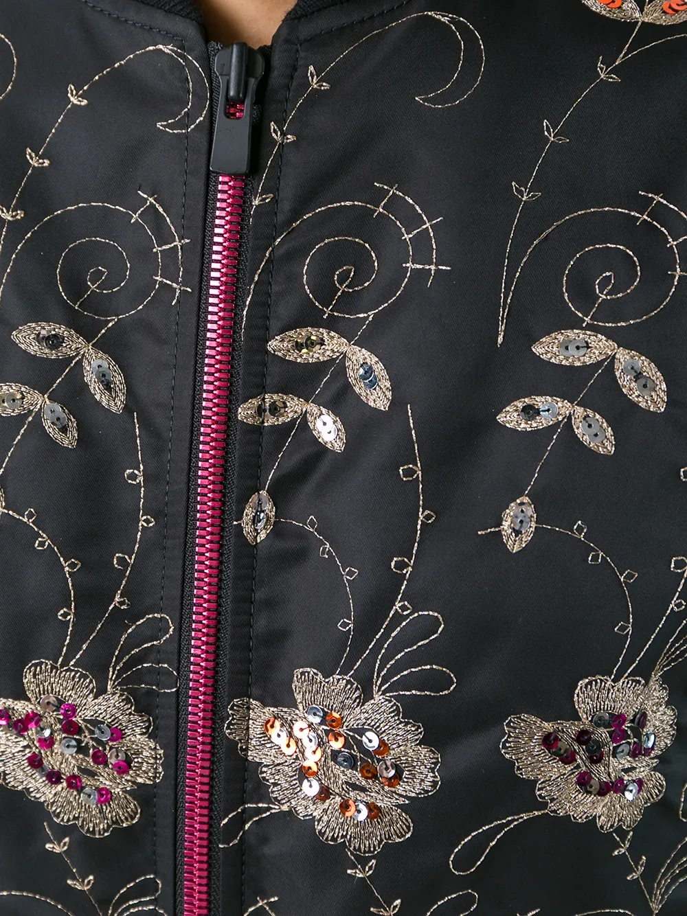 Givenchy Bomberjack met pailletten Zwart
