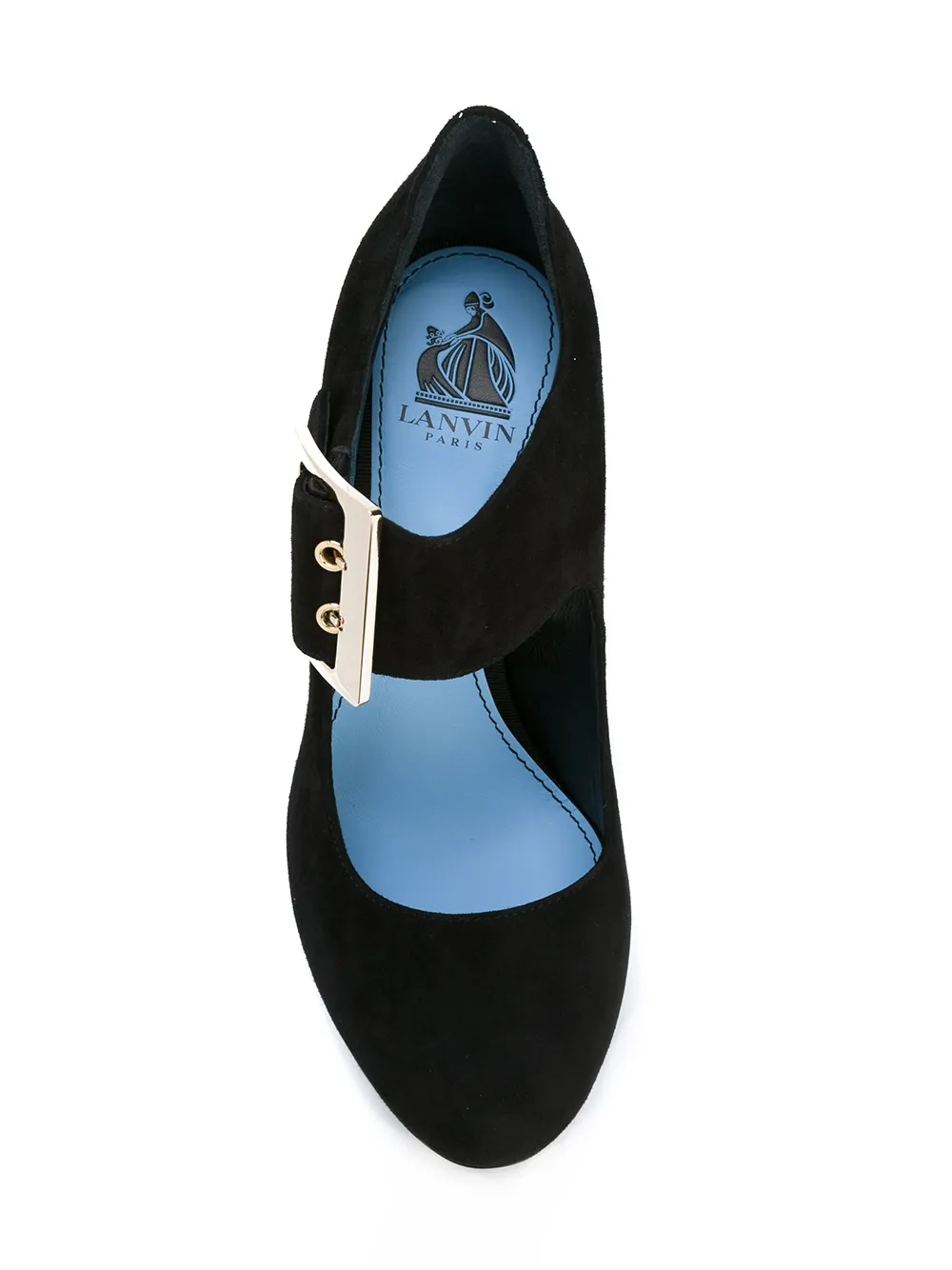 Lanvin Mary Jane verfraaide pumps Zwart