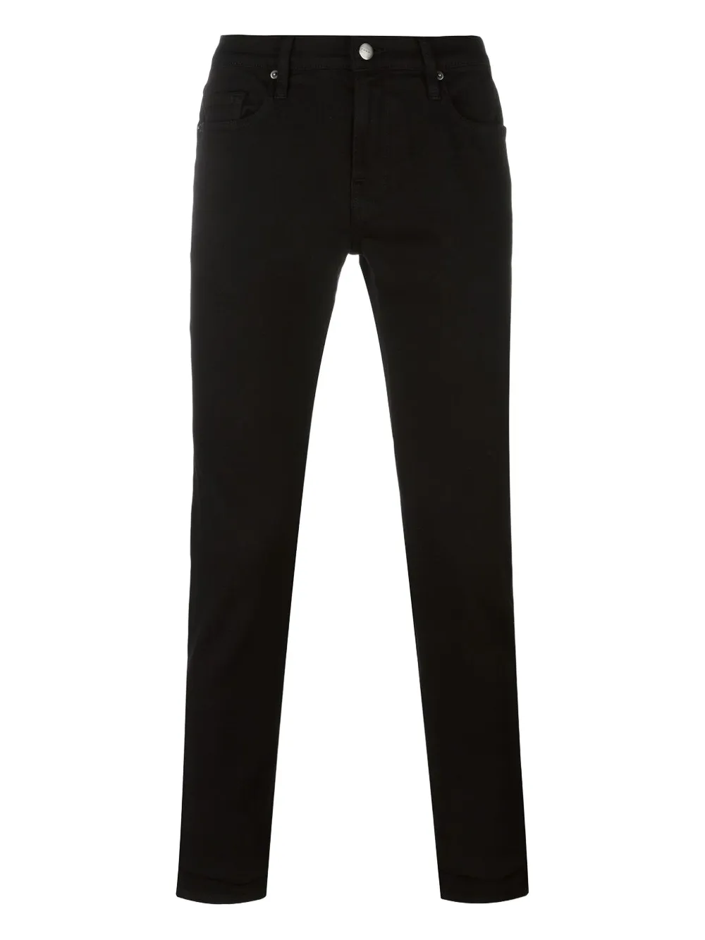 skinny-cut jeans
