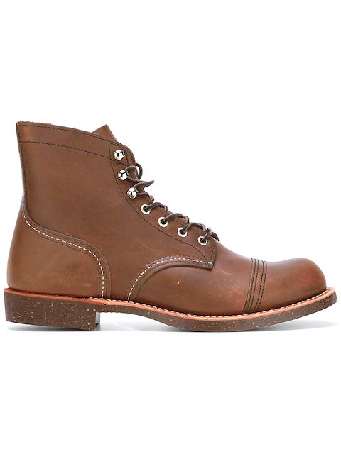 Red Wing Shoes lace-up boots
