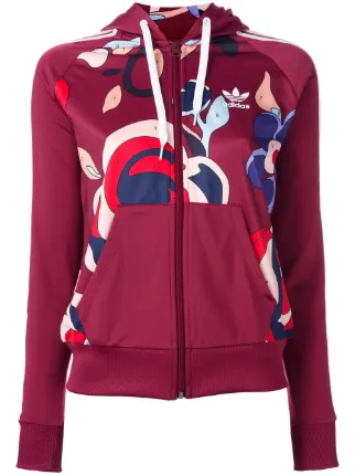 adidas hooded track jacket