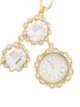 Dolce & Gabbana clock pendant necklace