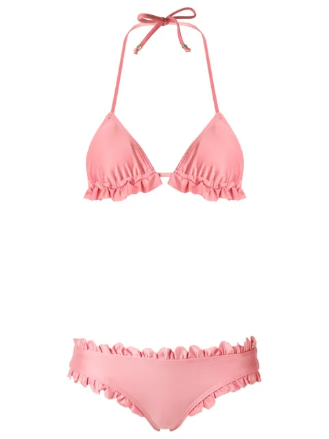 Amir Slama ruffled-trim bikini