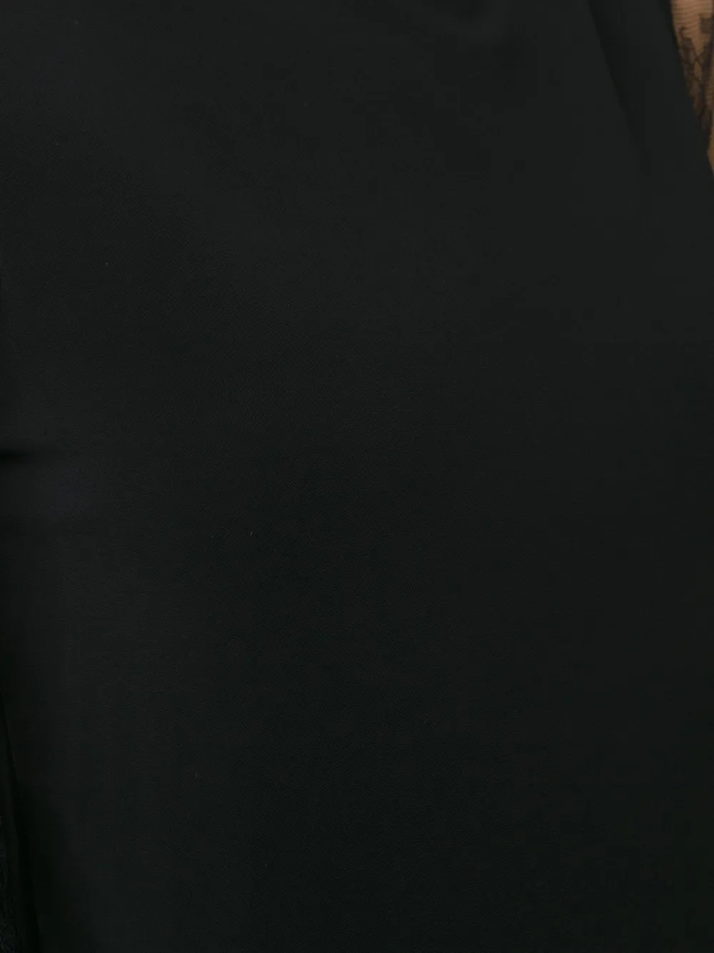 Plein Sud sheer lace sleeve blouse Zwart