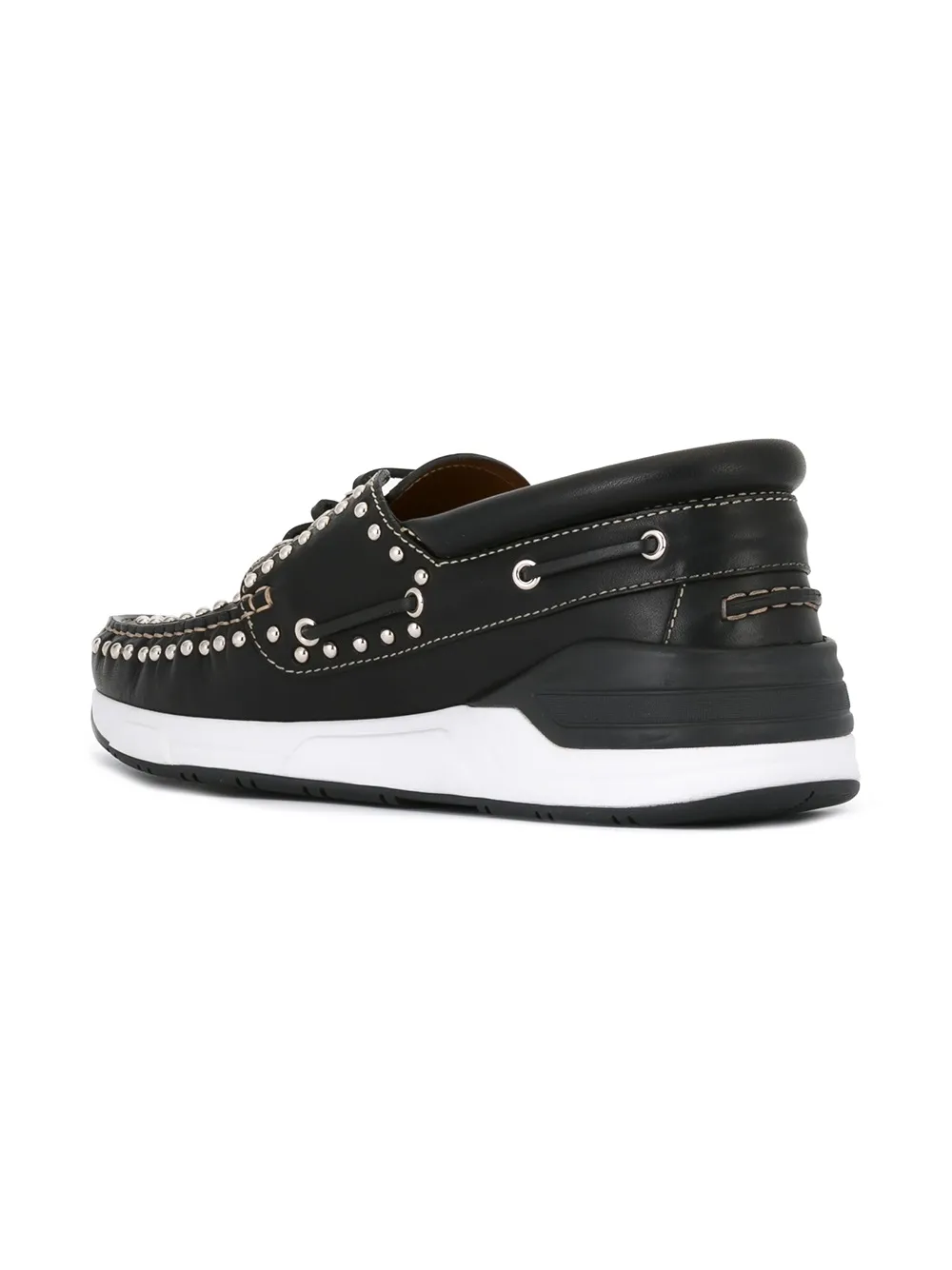 Givenchy studded boat shoes Zwart