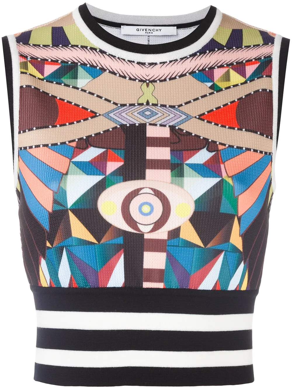 Givenchy 'Crazy Cleopatra' knitted top | Multicolour | Image 1