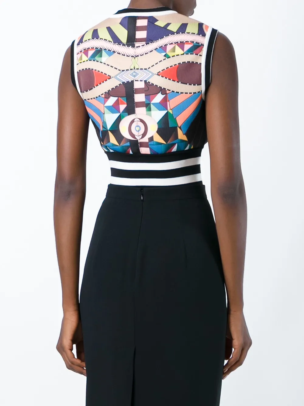 Givenchy 'Crazy Cleopatra' knitted top Veelkleurig