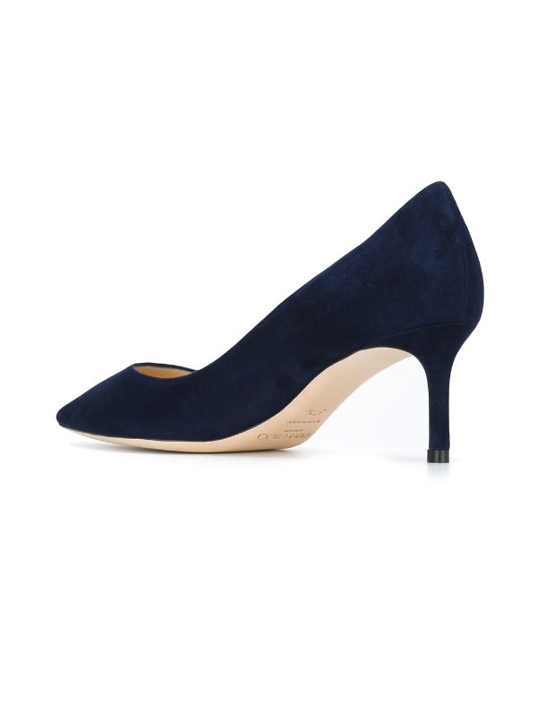 Navy jimmy clearance choo heels