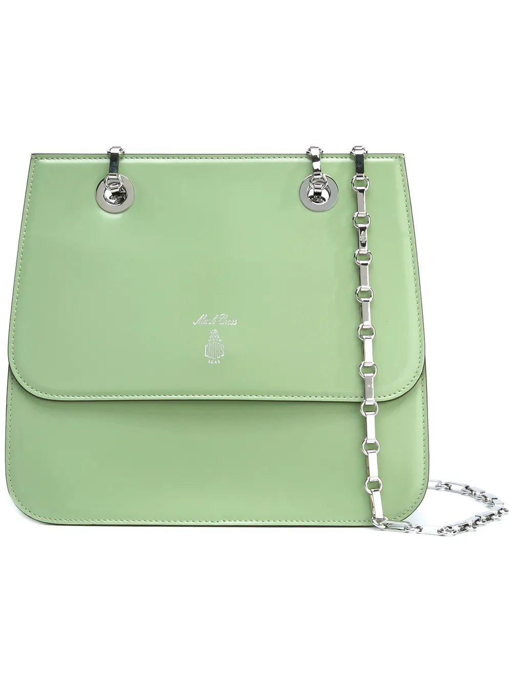 Mark Cross chain strap shoulder bag | Green | Image 1
