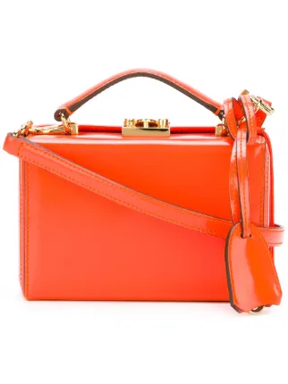 Mark Cross Mini Grace Box Crossbody Bag Farfetch Mark Cross Mini Grace Box Crossbody Bag