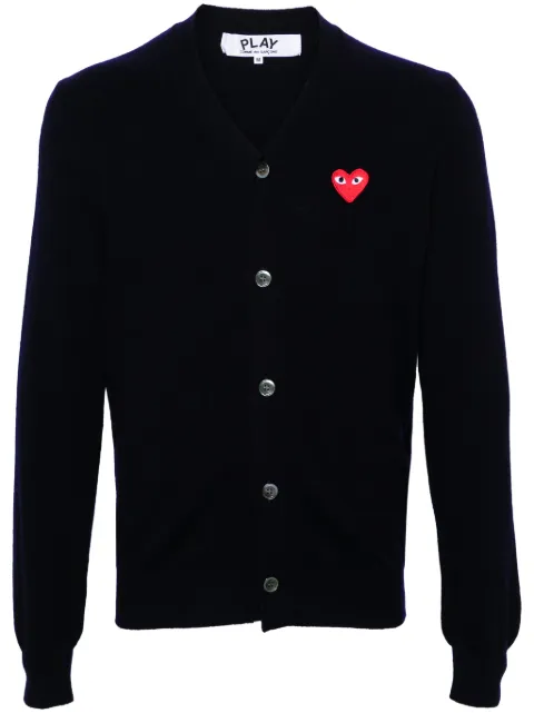 Comme Des Garçons Play V-neck wool cardigan