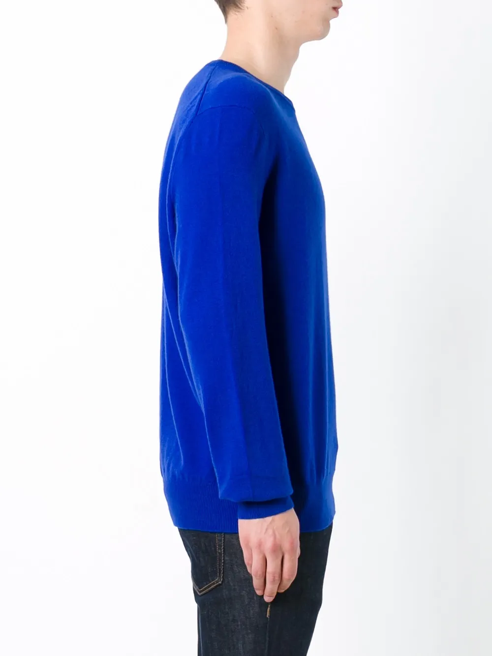 Polo Ralph Lauren embroidered logo jumper Blauw