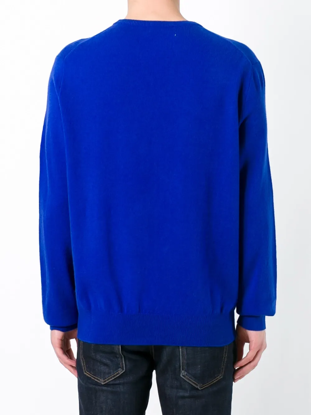 Polo Ralph Lauren embroidered logo jumper Blauw