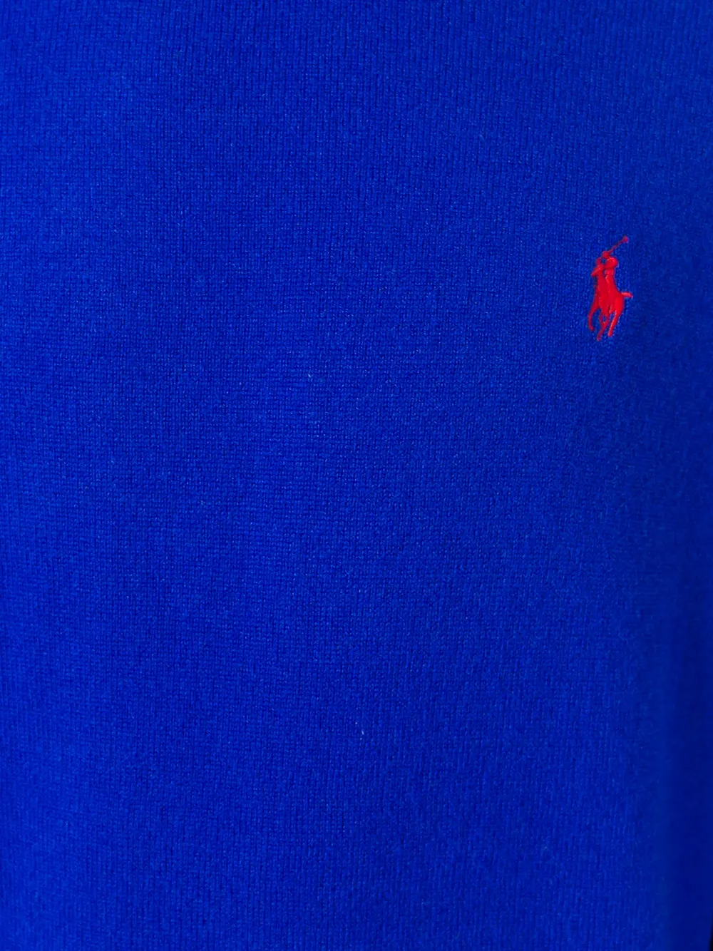 Polo Ralph Lauren embroidered logo jumper Blauw
