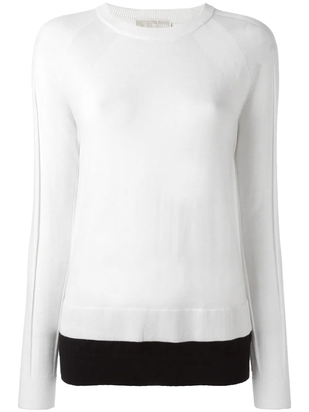 Michael Michael Kors contrast hem jumper | Neutrals | Image 1
