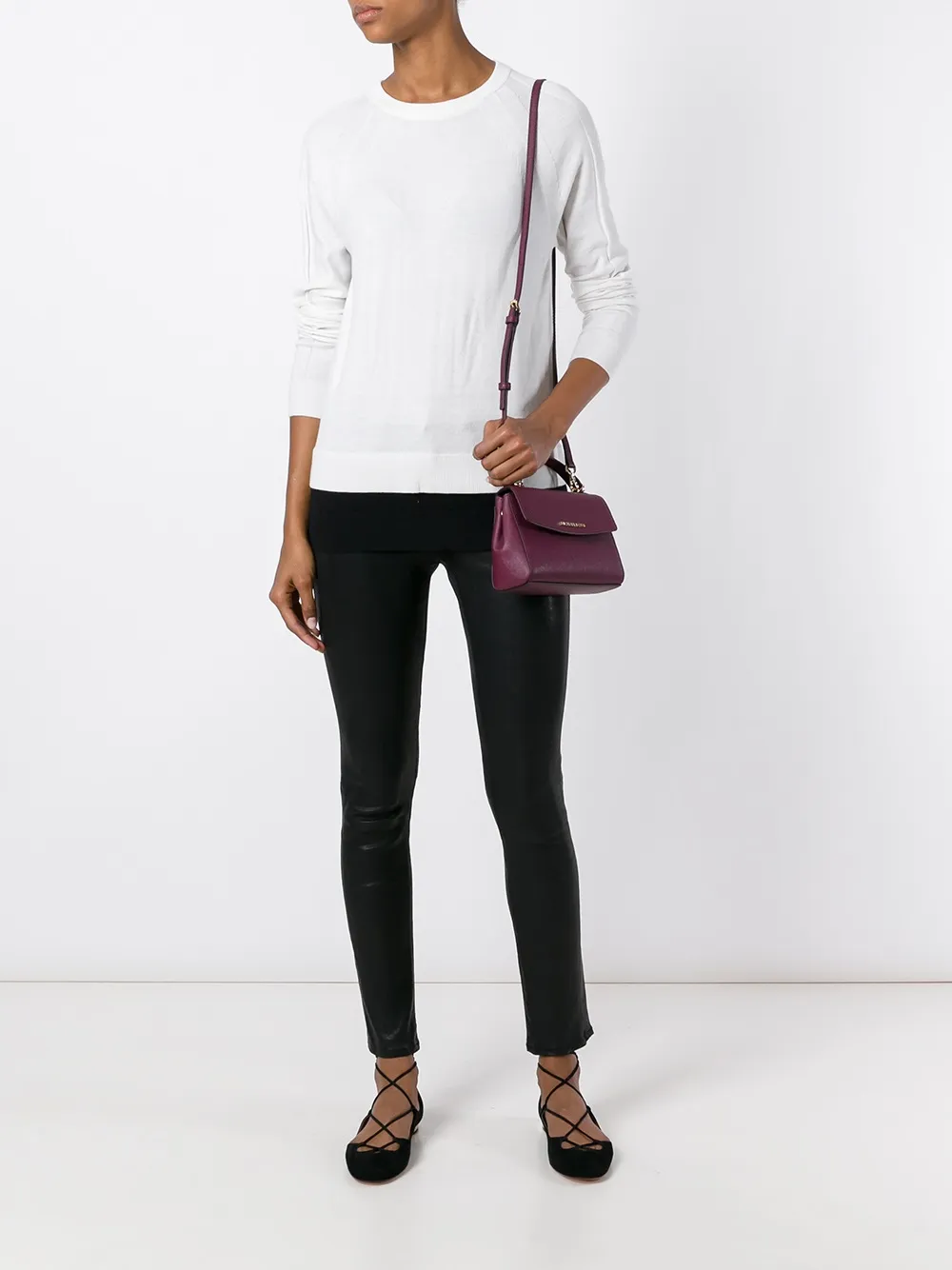 Michael Michael Kors contrast hem jumper | Knitted Sweaters | Image 2