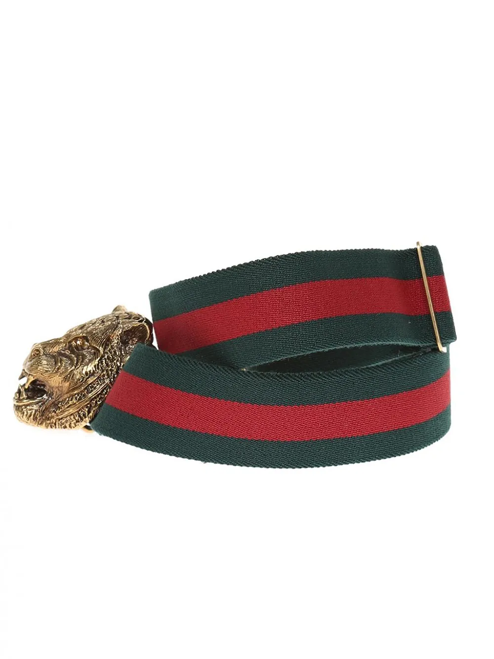 gucci feline head belt