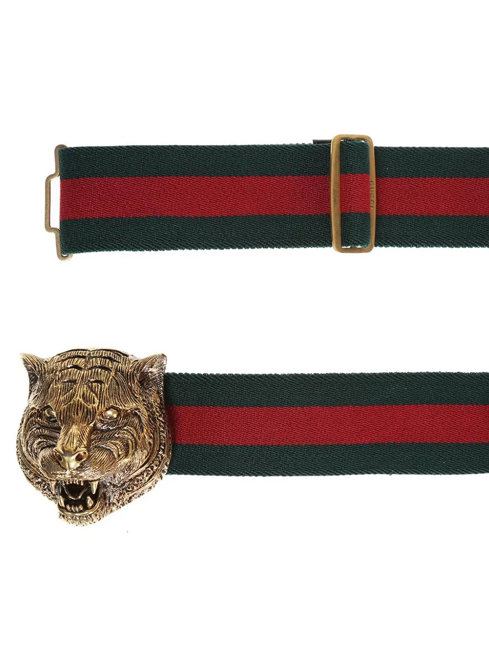 gucci feline head belt