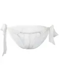 Gilda & Pearl Ava tie-side knickers - White