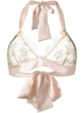 Gilda & Pearl Harlow lace bra - Pink