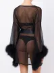 Gilda & Pearl Diana sheer robe