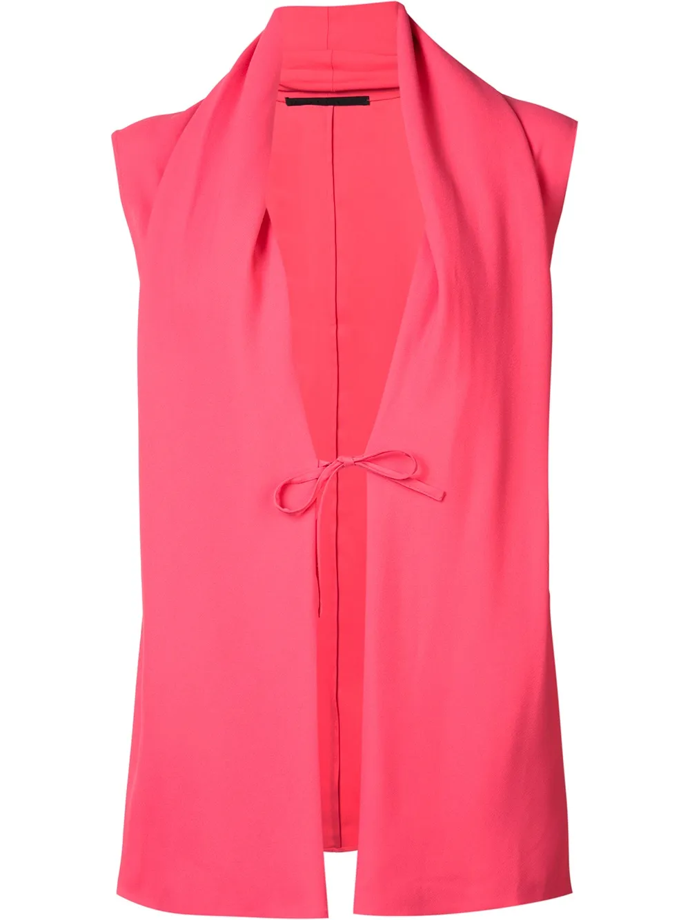 Haider Ackermann open shawl lapel top | Pink | Image 1