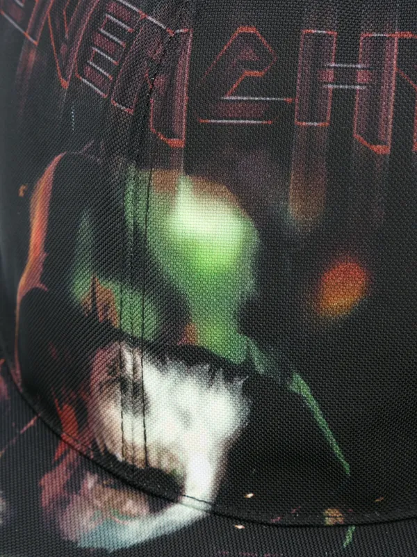 Givenchy アーミースカル柄 ベースボールキャップ | ブラック  