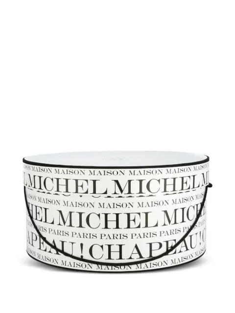 Maison Michel logo hat box
