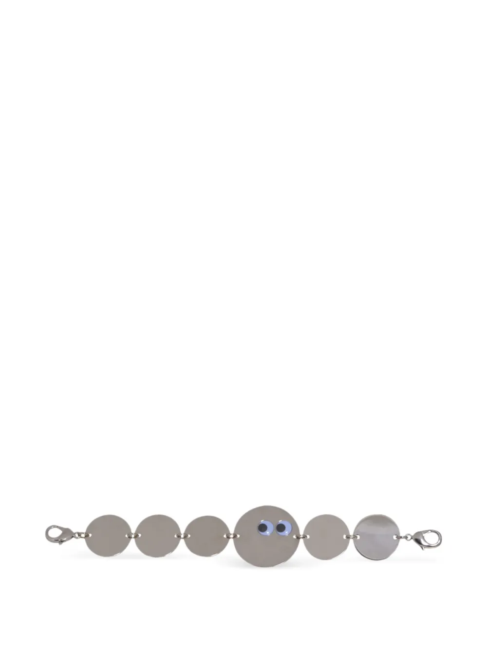 Sophie Hulme アイモチーフ キーホルダー - シルバートーン Sophie Hulme アイモチーフ キーホルダー - シルバートーン