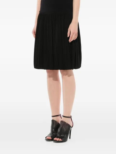 Givenchy pleated knee length skirt