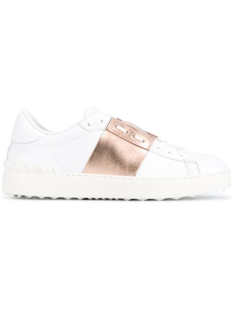 valentino rose gold trainers