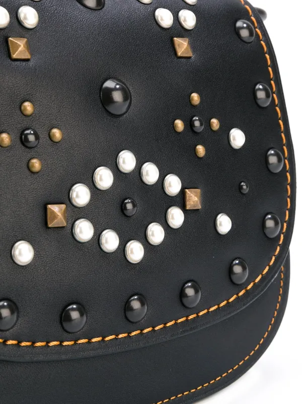 Coach スタッズ装飾 ショルダーバッグ ミニ 通販