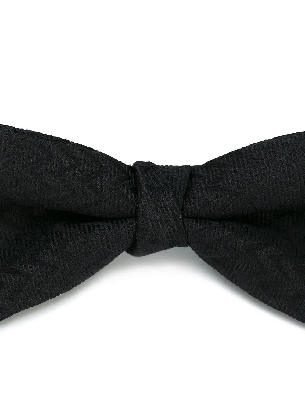  Etro Chevron Bow Tie - Black 