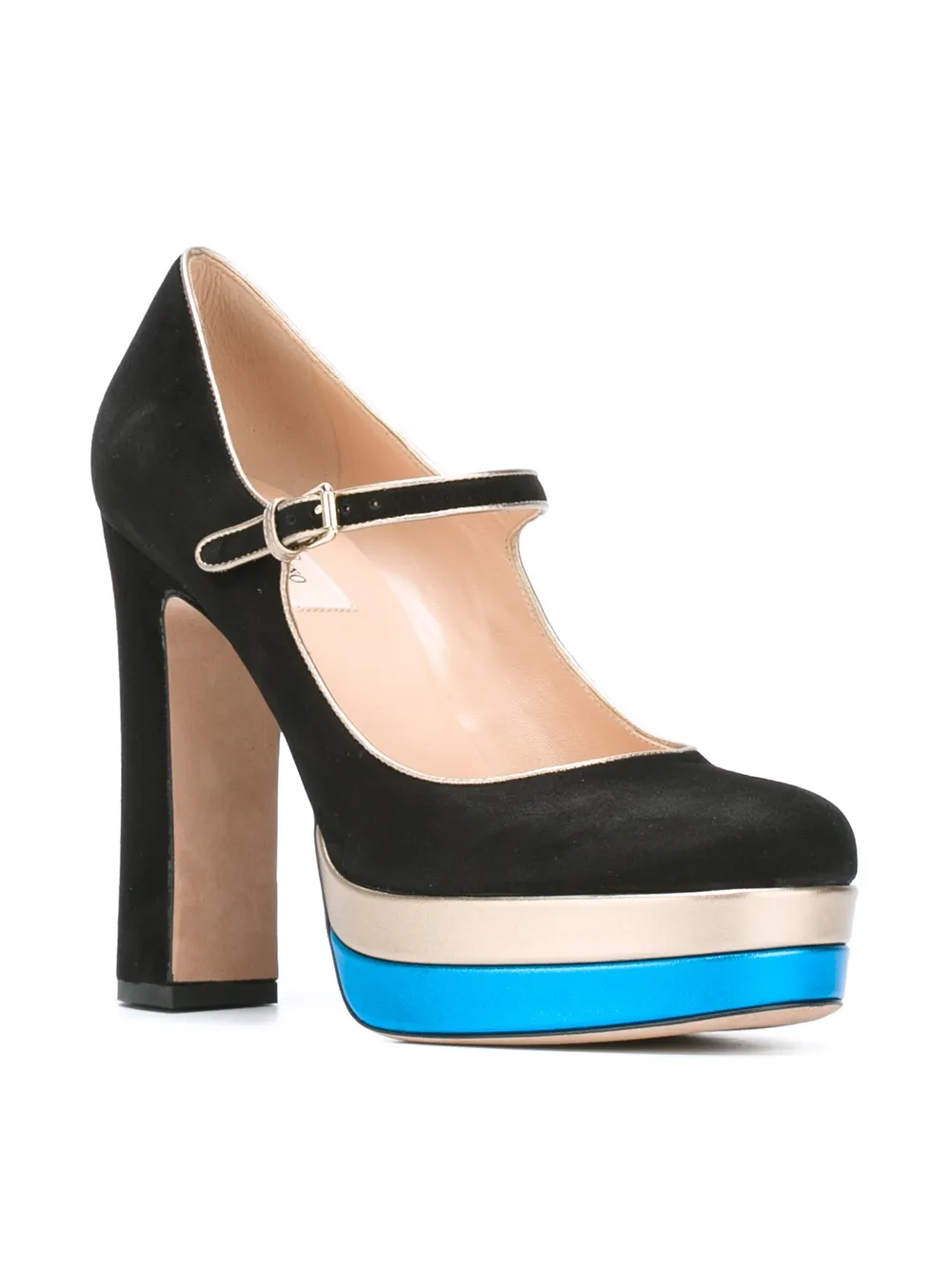 Valentino Valentino Garavani Platform Mary Jane Pumps - Farfetch