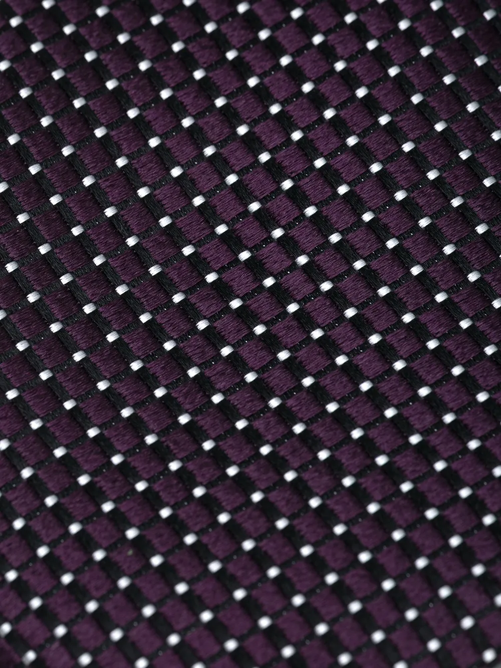 Valentino Garavani woven tie Paars