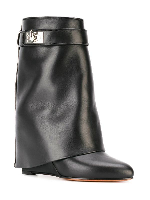 givenchy shark lock inspired boots