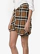 Jacquemus plaid asymmetric skirt