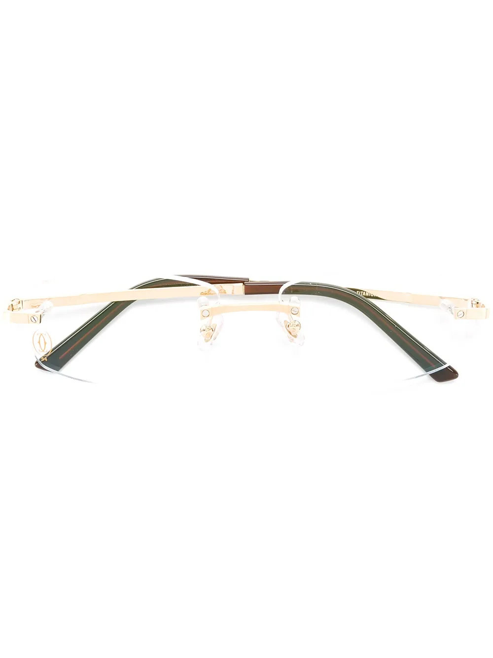 Cartier Eyewear Santos De Cartier Optical Glasses Farfetch