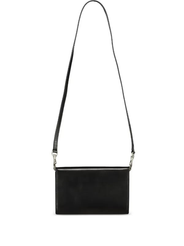 Rick Owens フラップショルダーバッグ | ブラック | FARFETCH JP