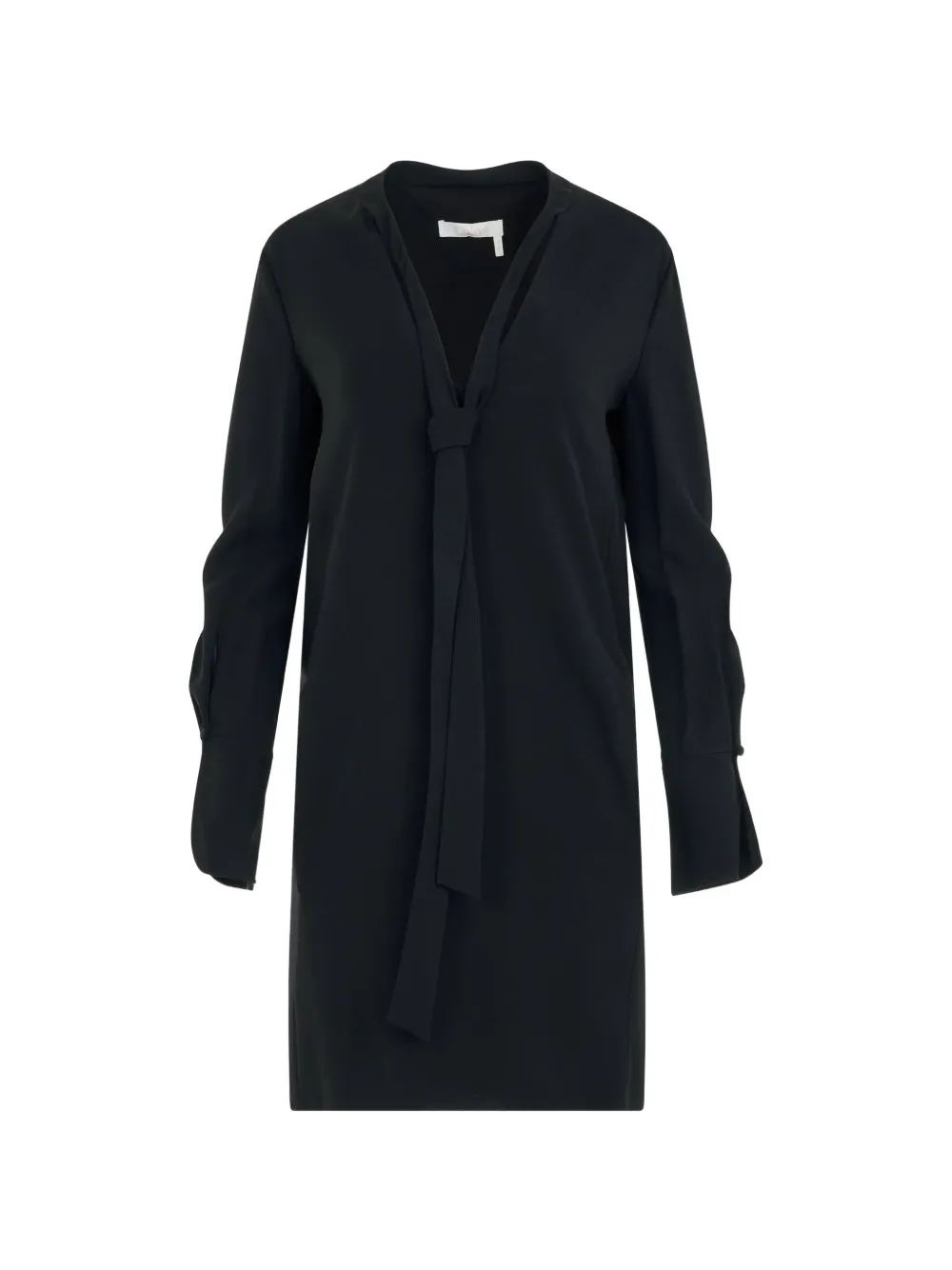 Chloé Kleid mit Schnürung - Schwarz