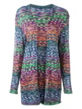 Missoni Pre-Owned 2000 open-front knitted cardigan - Blue