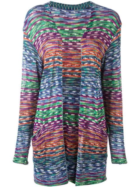 Missoni Pre-Owned 2000 open front knitted cardigan
