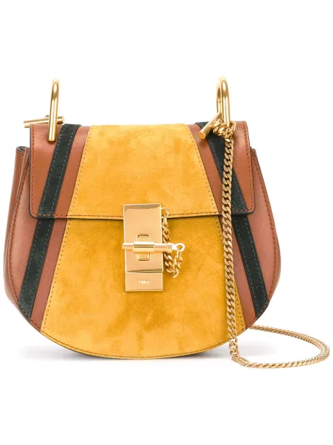 Chloé bolsa de hombro con patchwork "Drew"